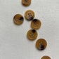 Tortoise Shell Button (15mm) - Set of 6