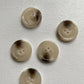 Light Tortoise Shell Button (23mm) - Set of 4