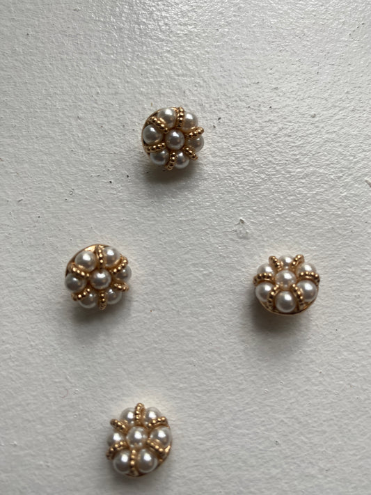 Pearl Button (13mm) - Set of 5