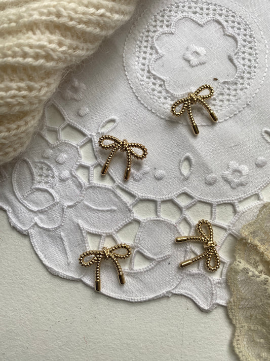 Bow Button (21mm) - Set of 4