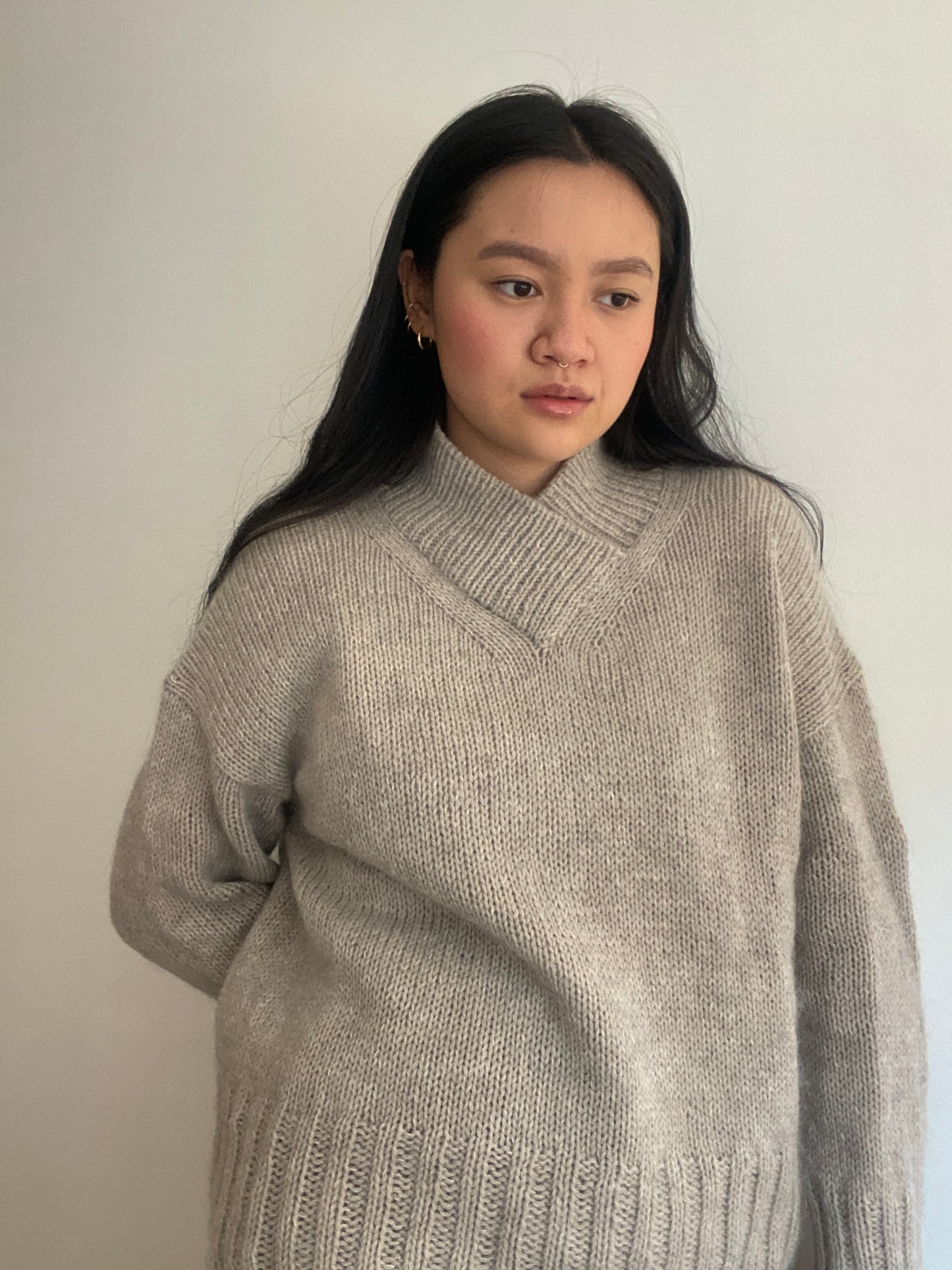 Typical Crossmock Neck Sweater