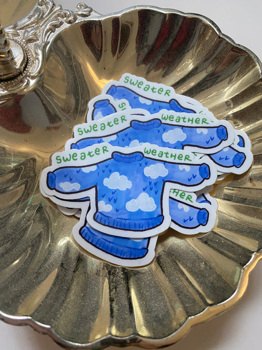 Sweater Weather Sticker