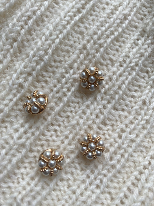 Pearl Button (13mm) - Set of 5