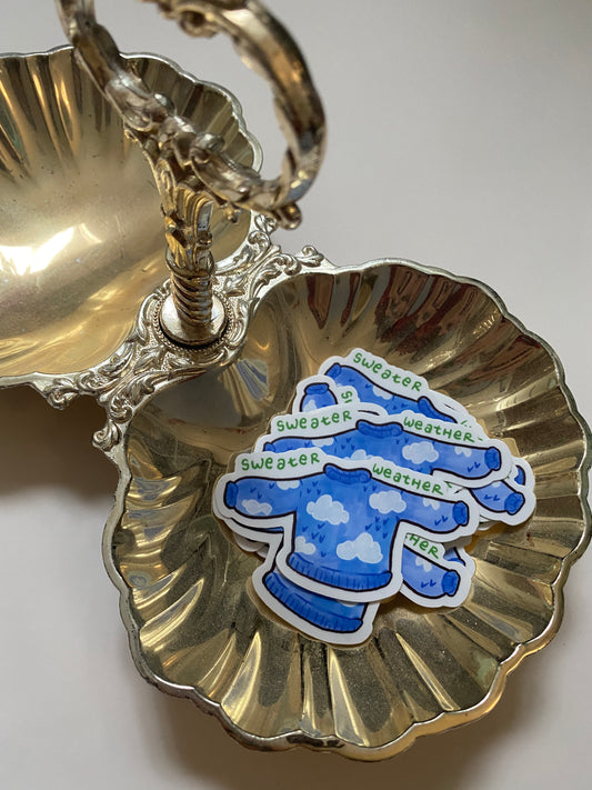 Sweater Weather Sticker