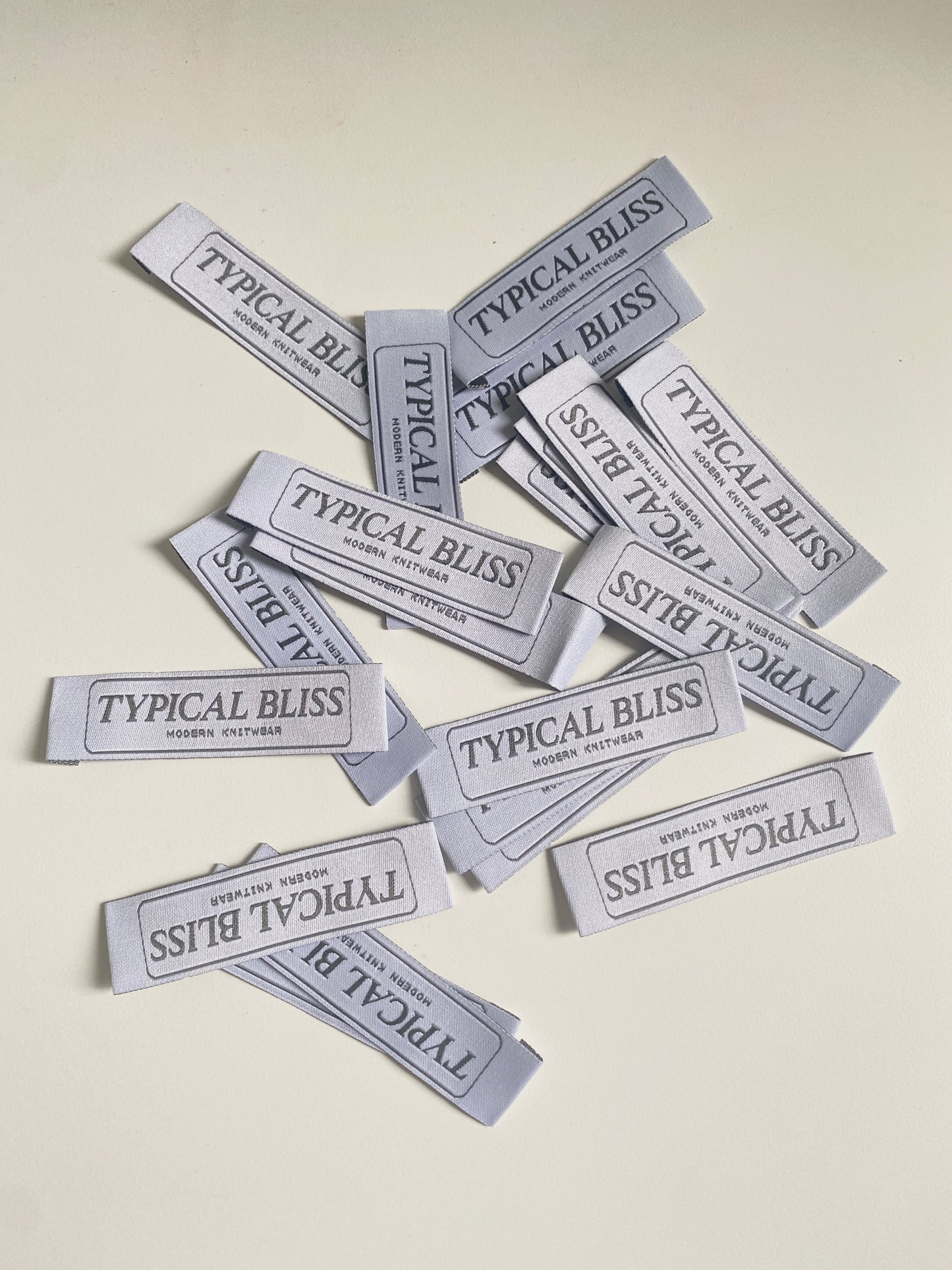 Typical Bliss Labels (Pack of 4)
